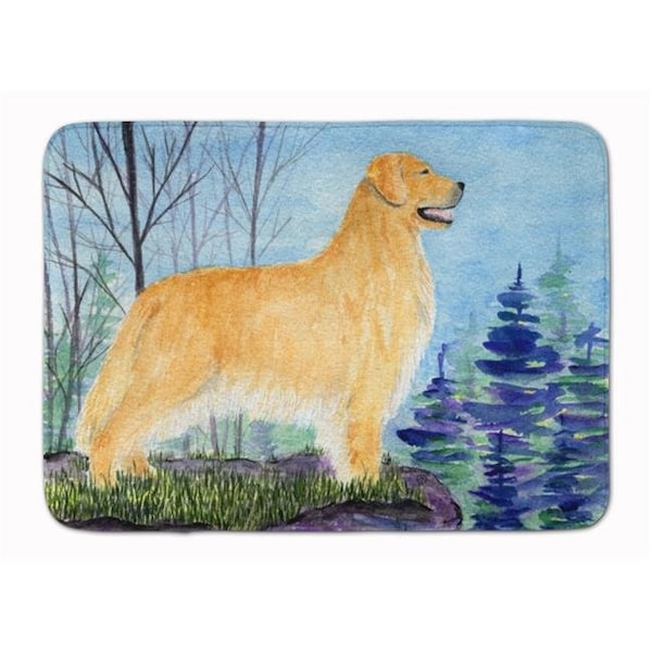 Carolines Treasures Carolines Treasures SS8607RUG Golden Retriever Machine Washable Memory Foam Mat SS8607RUG - main